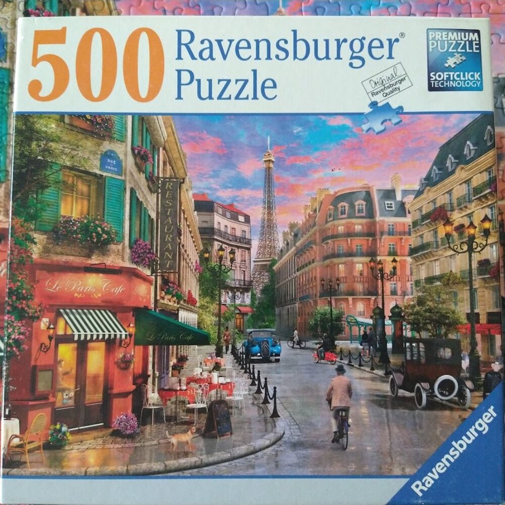 Parisian Sunset Ravensburger 500 Piece Puzzle